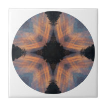 Mandala Tile by EMKpainter