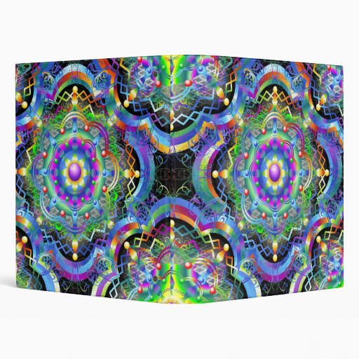 Mandala Universe Colors Binder