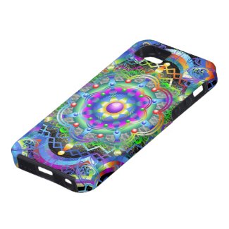 Mandala Universe Colors iPhone 5 Cases