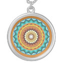 Mandalas from the Heart of Peace, No. 8, Necklace by New_World_Creations