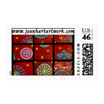 Mandalas In Motion postage