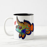 Mandarin / Dragonet Fish Love Coffee Mug