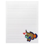 Mandarin / Dragonet Fish Love Letterhead
