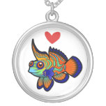 Mandarin / Dragonet Fish Love Pendant