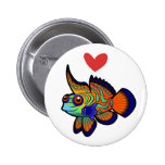 Mandarin / Dragonet Fish Love Pin