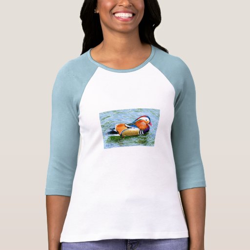 Mandarin Duck by Cindy Agan T-shirt