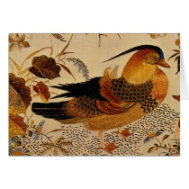 Mandarin Duck Greeting Cards