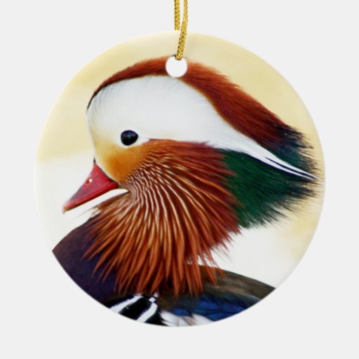 Mandarin Duck Ceramic Ornament Zazzle