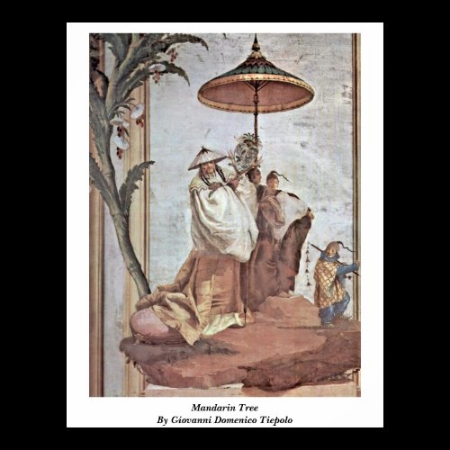 Mandarin Tree By Giovanni Domenico Tiepolo Print