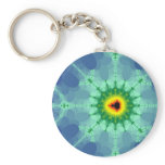 Mandel on a Lilly Pad Keychain