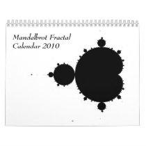 Mandelbrot Fractal Calendar 2010
