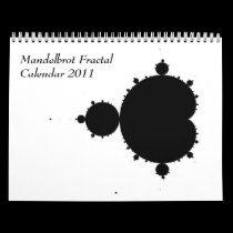 Mandelbrot Fractal Calendar 2011