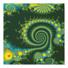 postcard - Shaken not stirred Mr. Bond. This Fractal will add style and spice to any location. Nightclubs,Bars or your home. A nice mix of olives and blue makes the mind and mouth water for a taste.