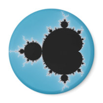 Mandelbrot Set 05 - Fractal Refrigerator Magnet