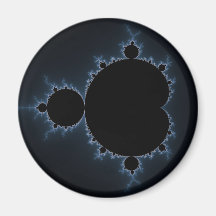 Mandelbrot Set 07 - Fractal Refrigerator Magnet