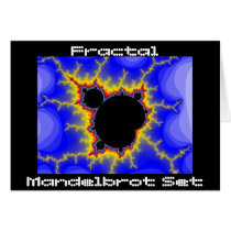 Mandelbrot Set Fractal cards