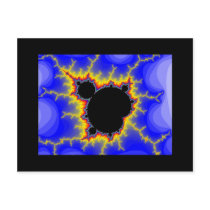 Mandelbrot Set Fractal postcards