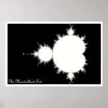 Mandelbrot Set (Negative) Posters
