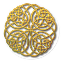 Mandella gold stickers