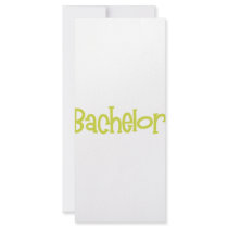 Mandi-Bachelor-Ylw rack cards by WeddingWorks Mandi-Bachelor-Ylw rack cards