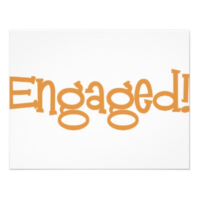 Mandi-Engaged-Orng Personalized Invite
