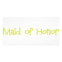Mandi-MaidHonor-Ylw photo cards by WeddingWorks Mandi-MaidHonor-Ylw photo cards