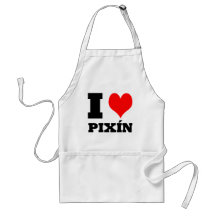 Mandil I Love Pixín Apron