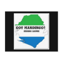 Mandingo Tribe( Africa) T-shirt And Etc postcards