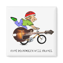 MANDOLIN BIKE-MAGNET
