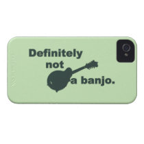 Mandolin -- Definitely Not A Banjo Iphone 4 Case