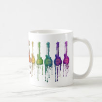 Mandolin F-style in Rainbow Colors mugs