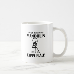 Mandolin Happy Place Mug