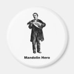 Mandolin Hero Refrigerator Magnet