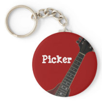 Mandolin Picker Keychain