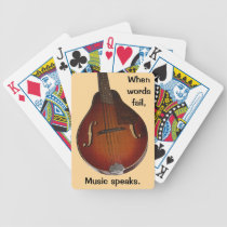 Mandolin Playing Cards