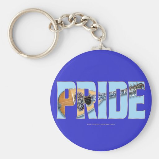 Mandolin Pride (Bowlback) Keychains