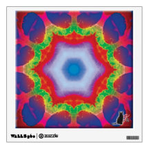 “Mandril” Kaleidoscope “PixPane(TM)” Wall Decal