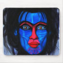 mandril man mousepads by nefera mandril man mousepads