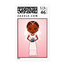 Mandy Bridal Cartoon Postage