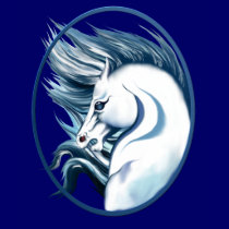 Mane Attraction in White T-Shirt