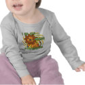 Mane Attraction Long Sleeved Baby Creeper t-shirts