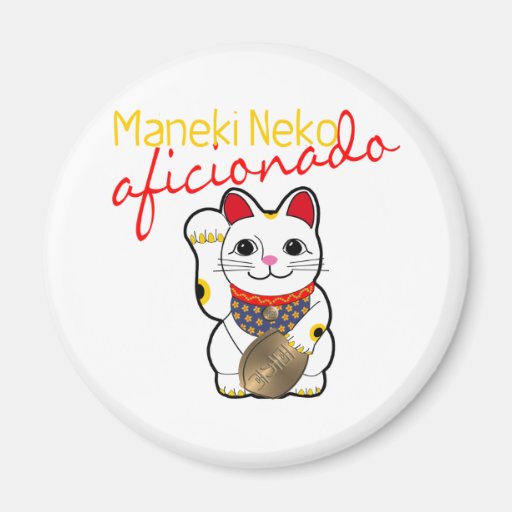 Maneki Neko Aficionado Magnet