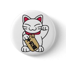 Maneki Neko Cat buttons by kailalove Maneki Neko Cat buttons