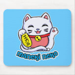 Maneki Neko Lucky cat Mousepads