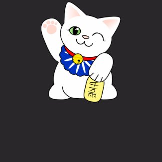 Maneki Neko Lucky Cat shirt