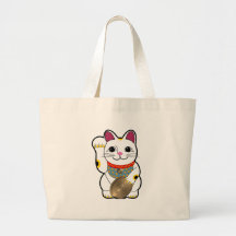 Maneki Neko Tote Bags