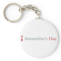 Manentine's Day Logo Key Chain