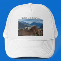 Manes & Mountains hats by 1drafthorse Manes & Mountains hats