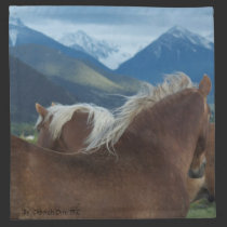 Manes & Mountains Napkin napkins