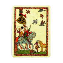 Manesse Codex - Duck Hunt - Magnet magnets